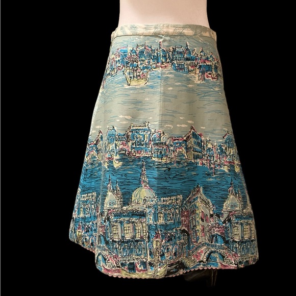 Anthropologie Elevenses Dresses & Skirts - Anthropologie A-Line Venice Inspired Skirt